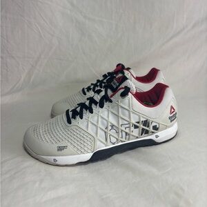 Reebok CrossFit Nano 4.0 Men’s Training Sneakers White Lace Up Athletic